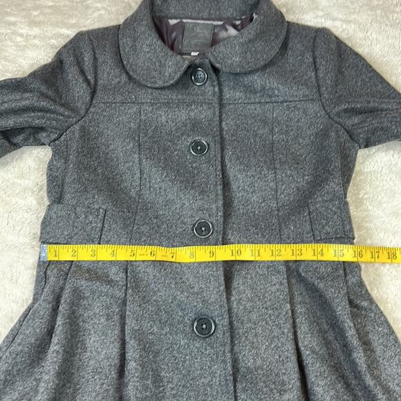 Maria Westerlind limited edition Lovis grey long wool blend peacoat,36 or small - Picture 8 of 13